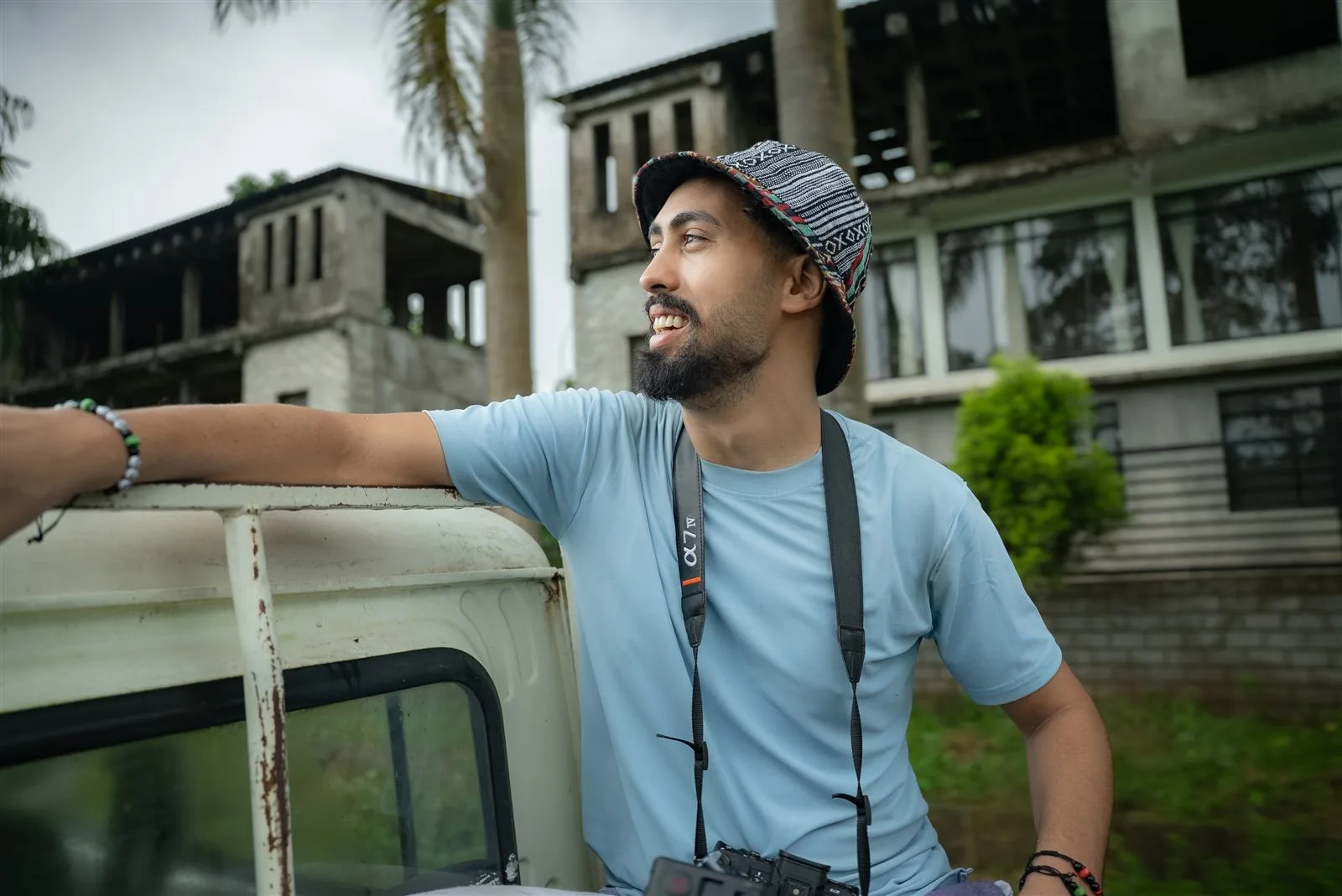 Mohammad Hmayed on location